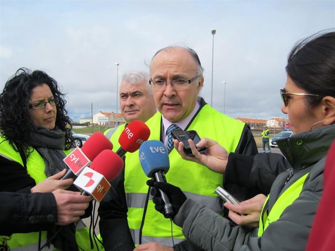 Ruiz Medrano, durante la presentación de la campaña en Villanubla.