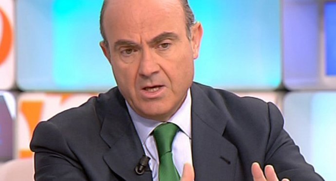 El ministro de Economía, Luis de Guindos