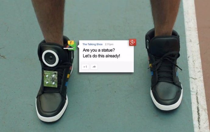 'Talking Shoes', Las Zapatillas Inteligentes Con Android De Google