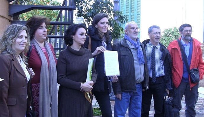 Responsables de las ramas sanitarioas de sindicatos en Sevilla