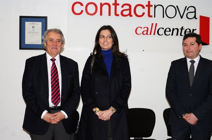 Natalia Prieto en su visita a la sede 