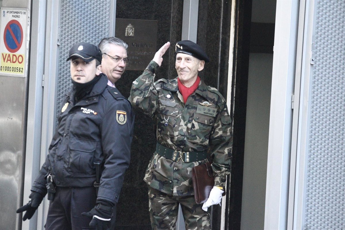 El coronel retirado Amadeo Martínez Inglés será juzgado mañana por