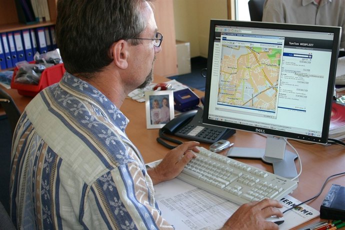 Sistema de gestión de flotas TomTom