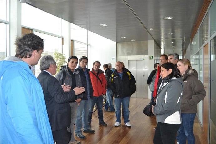 Representantes de estaciones de esquí argentinas y chilenas en Walqa