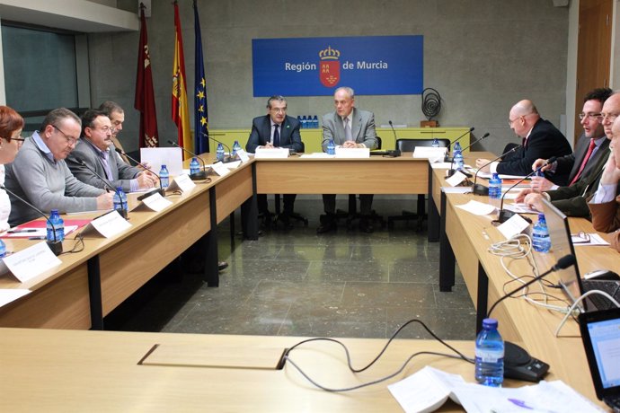Reunión de la primera mesa vertical del Plan Estratégico de la Región de Murcia 