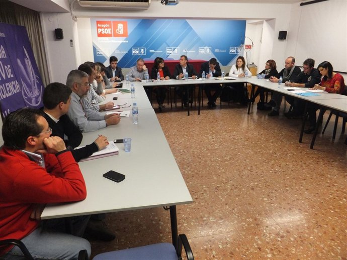 Ejecutiva del PSOE-Huesca