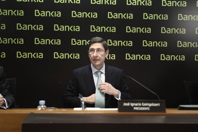 Presidente de Bankia, José Ignacio Goirigolzarri