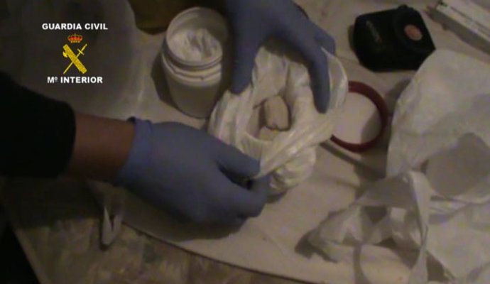 Droga incautada en la operación 'Molin'