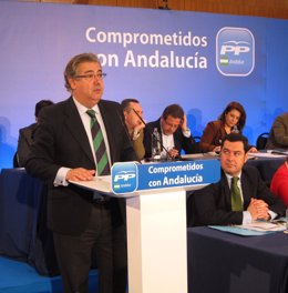 El presidente del PP-A, Juan Ignacio Zoido