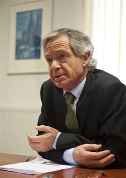 El secretario de la Agrupación del PSOE de Burgos, Luis Escribano.