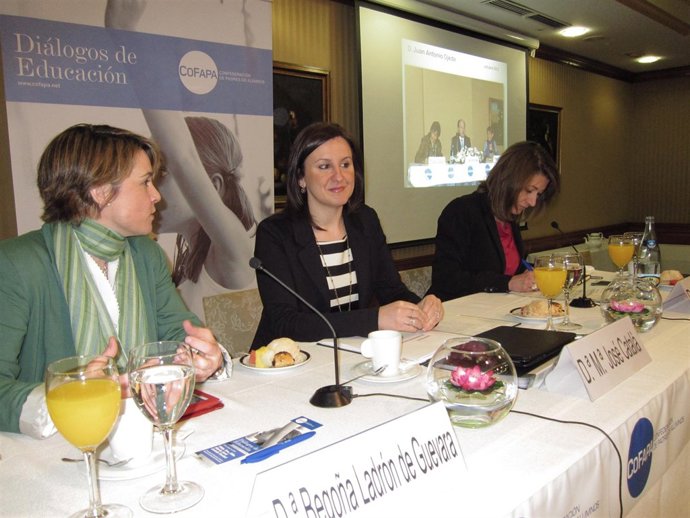 María José Català en su intervención en Madrid