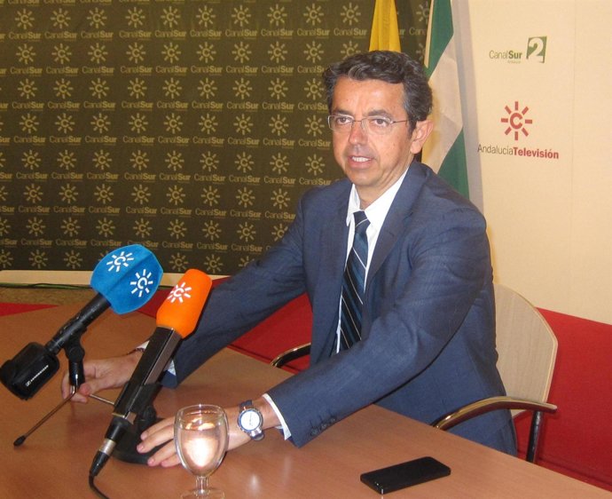 Pablo Carrasco, este martes en rueda de prensa