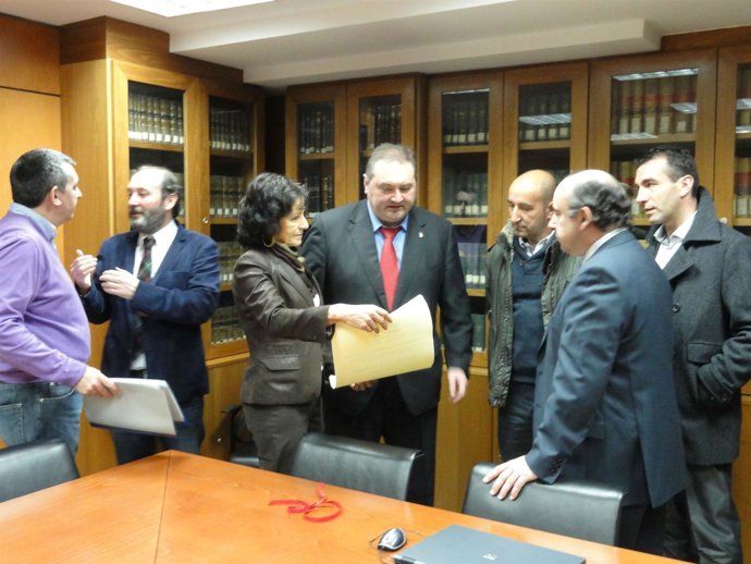 Acto de entrega diploma Parque Natural Ubiñas-La Mesa como Reserva de la Biosfer