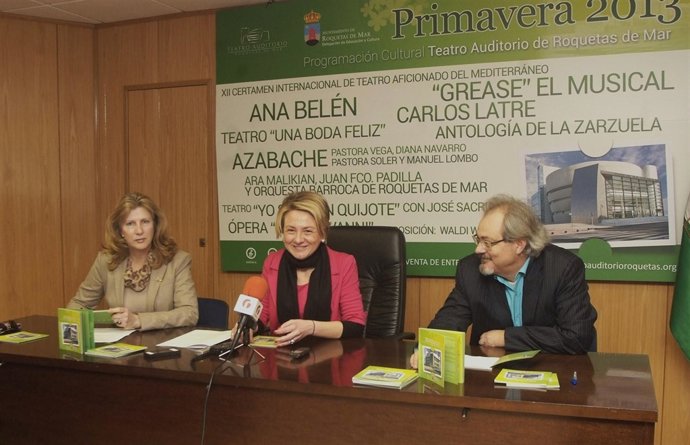 Presentación de la temporada del Teatro Auditorio de Roquetas 