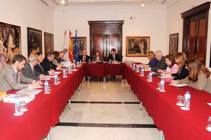 Reunión de Quintana con diputados y senadores del PP