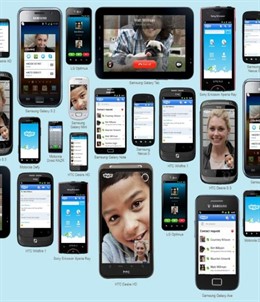 Servicio de voIP Skype para móviles y tablets