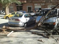Emergencias de Lorca, el CEIS y la Policía Local estarán en alerta ante el temporal de fuertes vientos