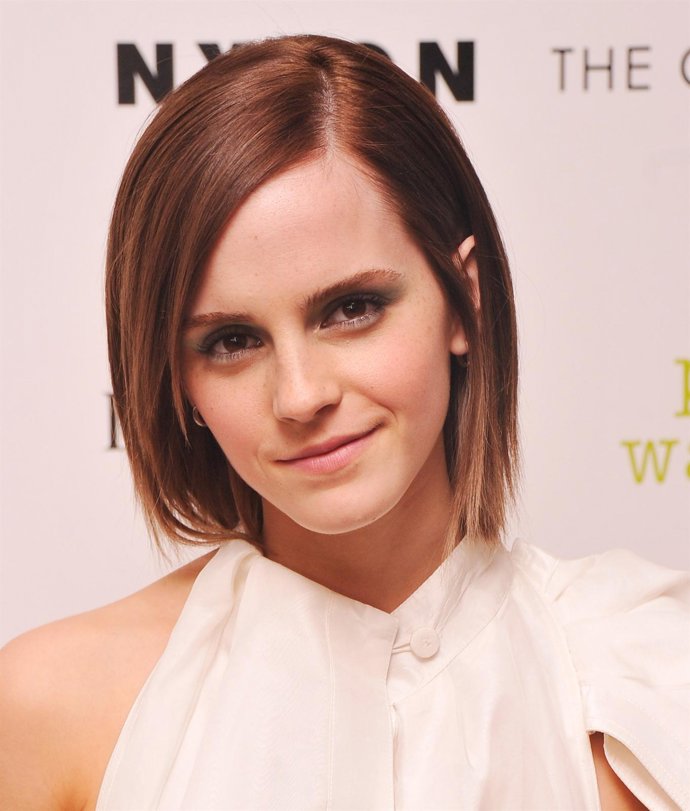 Emma Watson en un photocall