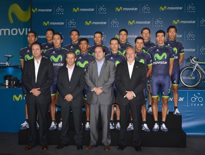 Presentación Movistar Team América 2013