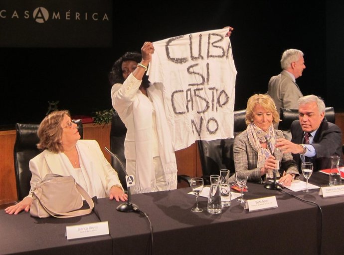 Blanca Soler, portavoz de las Damas de Blanco