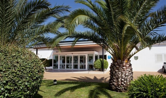 Entrada al parador de Ayamonte. 