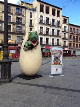 Dinosaurio en Zocodover