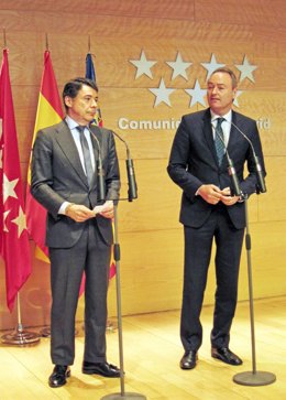 González y Fabra, este miércoles tras su encuentro en Madrid