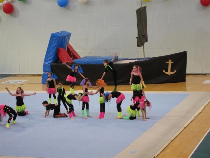 Gimnastra De Cáceres En Su Edición De 2011