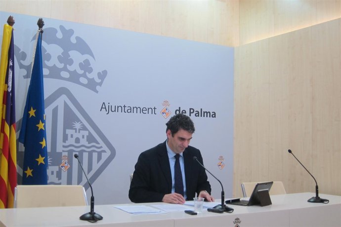 El portavoz del Ayuntamiento de Palma, Julio Martínez