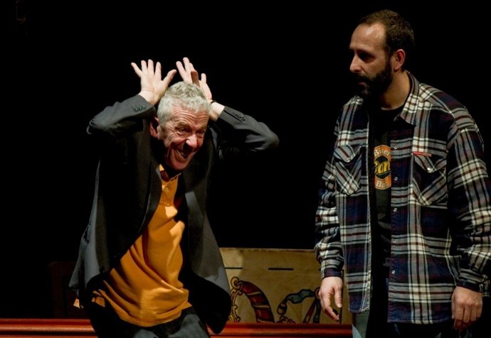 Una escena de la obra de teatro.