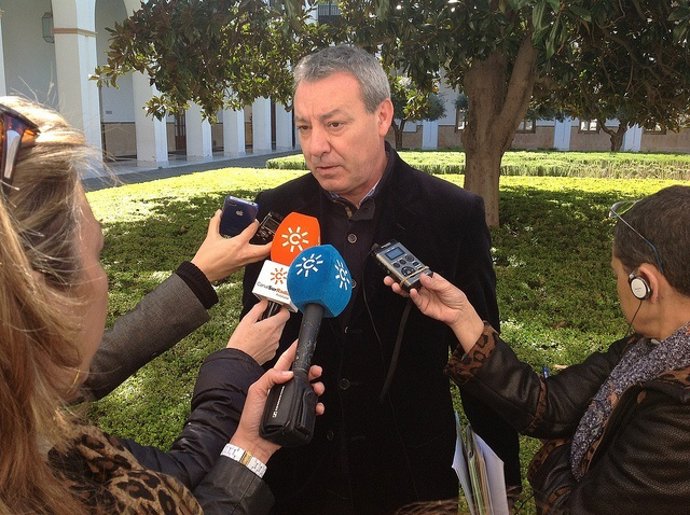 Francisco Álvarez de la Chica hoy en el Parlamento