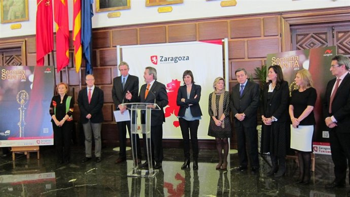 Presentación de la Semana Santa de Zaragoza 2013