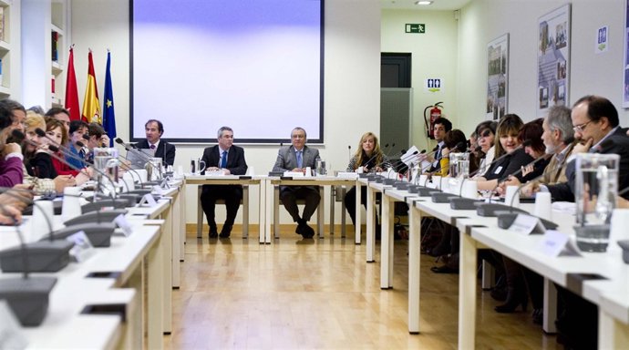 Un momento de la reunión