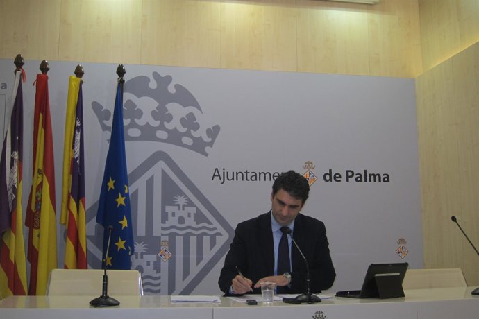 El portavoz del Ayuntamiento de Palma, Julio Martínez