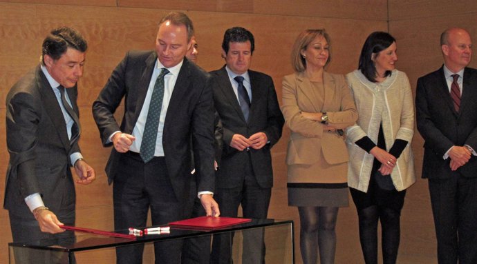 González y Fabra, este miércoles tras su encuentro en Madrid