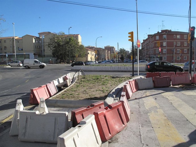Deficiencias en Cruz de Humilladero tras las obras de la línea 1 del metro