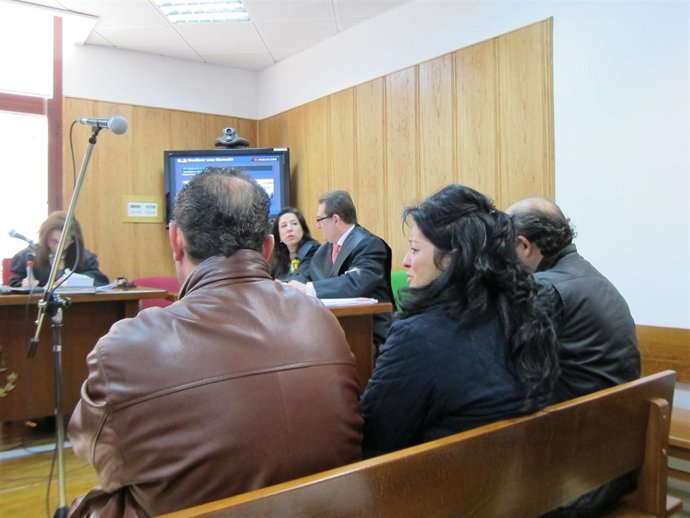 Acusados en el juicio hoy
