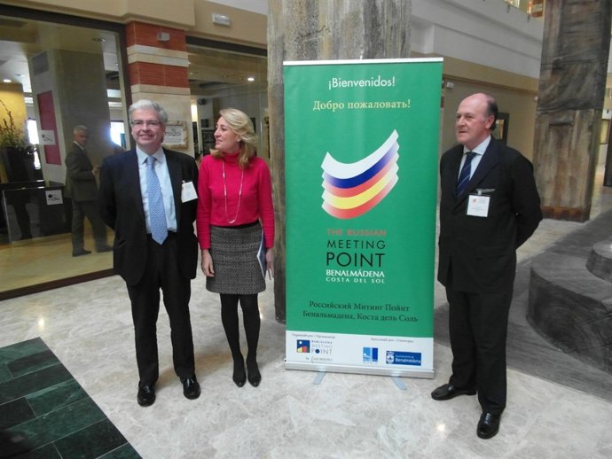 Cornet, García Gálvez y Lacalle inauguran Russian Meeting Point Málaga 