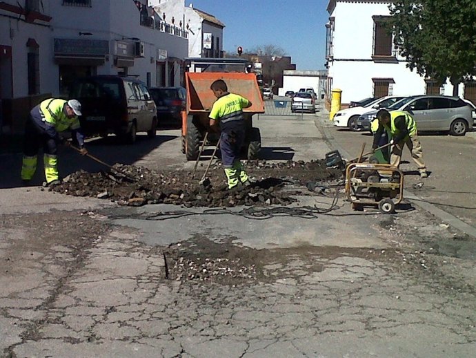 Daños causados por el temporal en Carmona