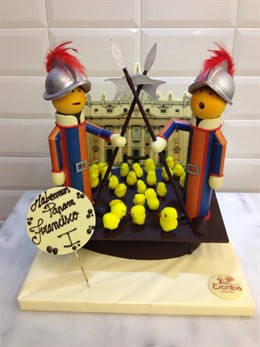 Dulce de la pastelería Escribà de Barcelona por el nuevo Papa, Francisco I