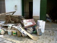 Retornan a sus viviendas los vecinos de Écija (Sevilla) desalojados por el temporal de lluvia
