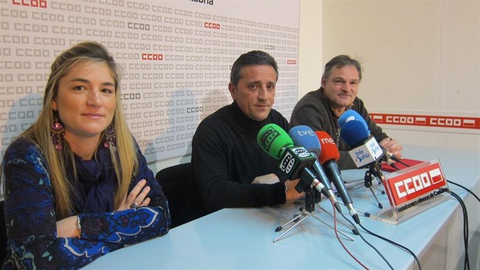 Responsables de la Federación de Servicios a la Ciudadanía de CC OO