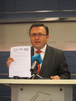 Coordinador de la interparlamentaria del PSOE-A y diputado, Miguel Ángel Heredia