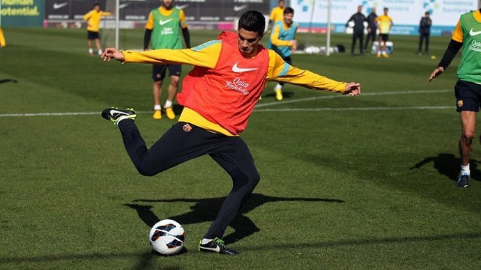 El jugador del FC Barcelona Marc Bartra