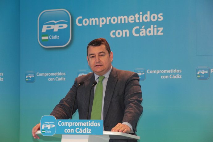 Antonio Sanz, presidente provincial del PP de Cádiz 