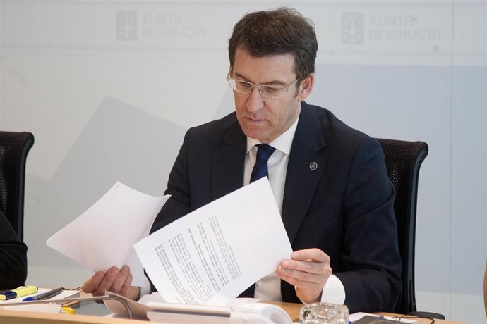 Alberto Núñez Feijóo, papeles en la Xunta