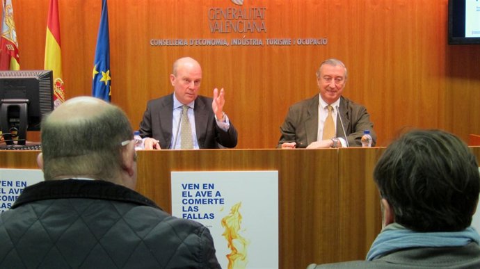 Máximo Buch y Julio Gómez-Pomar (Renfe)