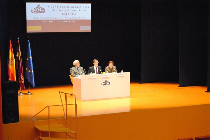 Inauguración del I Congreso de Arqueología Náutica y Subacuática española