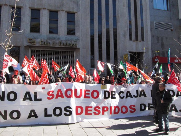 Huelga Caja Badajoz