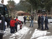 La Conselleria de Administraciones Públicas da por concluidas las incidencias con atrapados por la nieve en Escorca